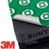 DC Comics Green Lantern Logo Pattern PS4 Slim Skin
