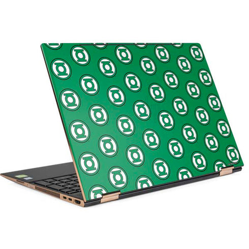 DC Comics Green Lantern Logo Pattern HP Spectre Skin