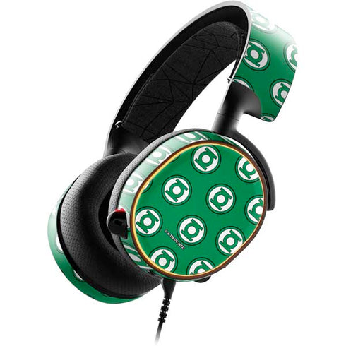 DC Comics Green Lantern Logo Pattern SteelSeries Arctis 5 Skin