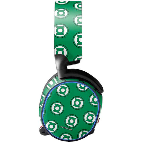 DC Comics Green Lantern Logo Pattern SteelSeries Arctis 5 Skin