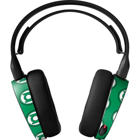 DC Comics Green Lantern Logo Pattern SteelSeries Arctis 5 Skin