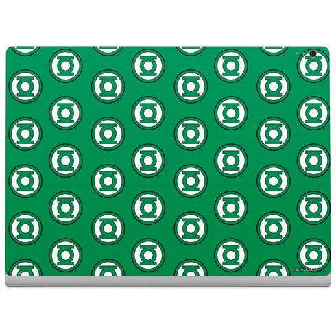 DC Comics Green Lantern Logo Pattern Surface Book 2 13.5in Skin
