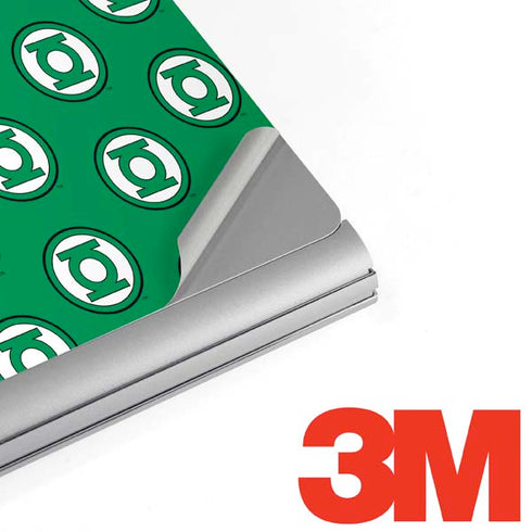 DC Comics Green Lantern Logo Pattern Surface Book 2 13.5in Skin
