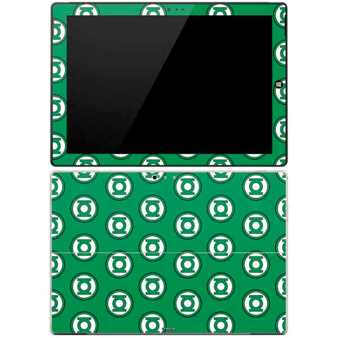 DC Comics Green Lantern Logo Pattern Surface Pro 3 Skin