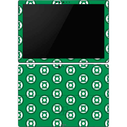 DC Comics Green Lantern Logo Pattern Surface Pro 6 Skin
