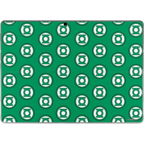 DC Comics Green Lantern Logo Pattern Surface Pro 8 Skin