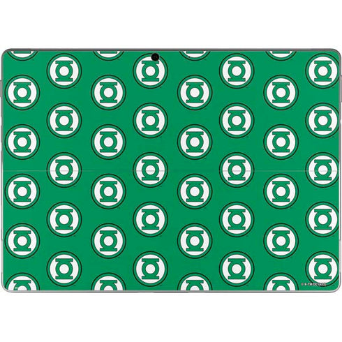 DC Comics Green Lantern Logo Pattern Surface Pro 9 Skin