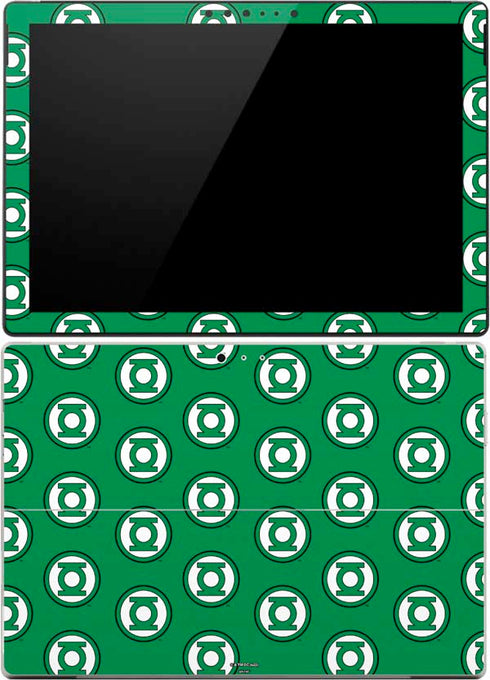 DC Comics Green Lantern Logo Pattern Surface Pro (2017) Skin