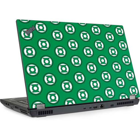 DC Comics Green Lantern Logo Pattern Lenovo ThinkPad Skin