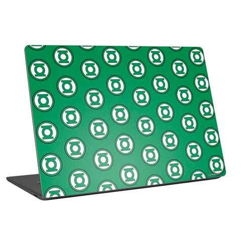 DC Comics Green Lantern Logo Pattern Universal Laptop 14in (11.4 x 8.2in) Skin