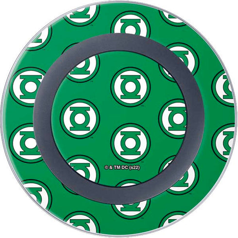 DC Comics Green Lantern Logo Pattern Wireless Charger Skin