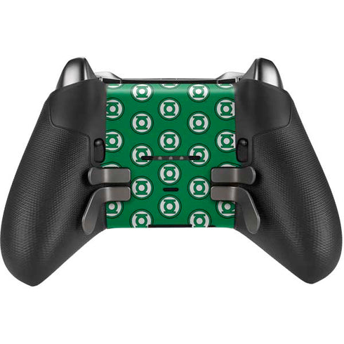 DC Comics Green Lantern Logo Pattern Xbox Elite Wireless Controller Series 2 Skin