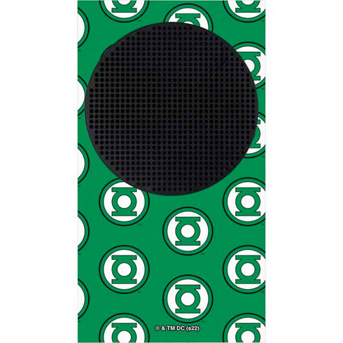 DC Comics Green Lantern Logo Pattern Xbox Series S Skins
