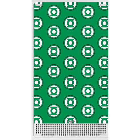 DC Comics Green Lantern Logo Pattern Xbox Series S Bundle Skin