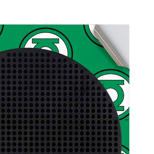 DC Comics Green Lantern Logo Pattern Xbox Series S Console Skin