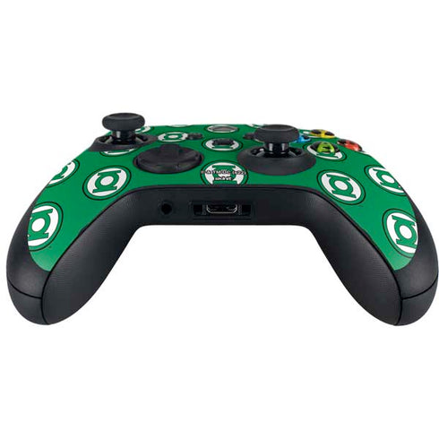 DC Comics Green Lantern Logo Pattern Xbox Series X Controller Skin