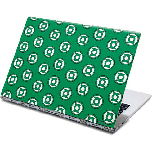 DC Comics Green Lantern Logo Pattern Yoga 910 2-in-1 14in Touch-Screen Skin