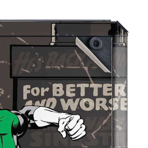 DC Comics Green Lantern Vintage Action Pose Pattern Cooler Master MasterBox Q300L Mini Tower Skin