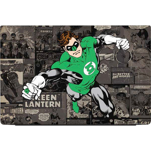 DC Comics Green Lantern Vintage Action Pose Pattern Dell Vostro Skin