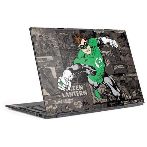 DC Comics Green Lantern Vintage Action Pose Pattern HP Envy Skin