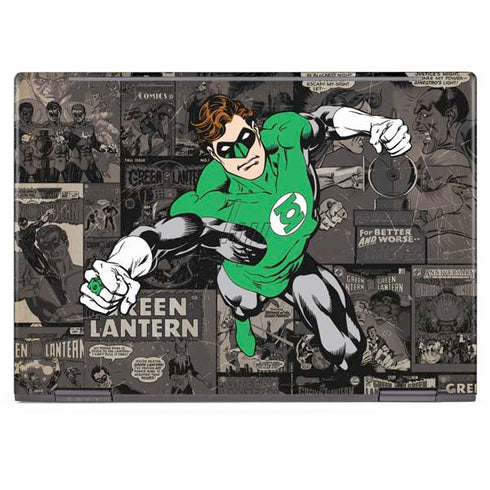 DC Comics Green Lantern Vintage Action Pose Pattern HP Envy Skin