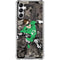 DC Comics Green Lantern Vintage Action Pose Pattern Galaxy A14 5G Clear Case