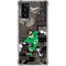 DC Comics Green Lantern Vintage Action Pose Pattern Galaxy Note20 5G Clear Case