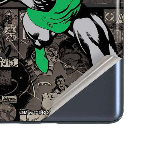 DC Comics Green Lantern Vintage Action Pose Pattern Galaxy S20 Fan Edition Skin