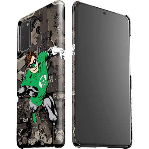 DC Comics Green Lantern Vintage Action Pose Pattern Galaxy S20 Lite Case