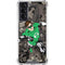 DC Comics Green Lantern Vintage Action Pose Pattern Galaxy S21 5G Clear Case