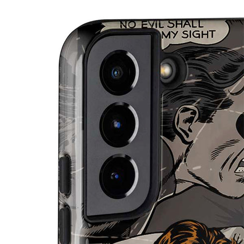 DC Comics Green Lantern Vintage Action Pose Pattern Galaxy S22 Plus Pro Case