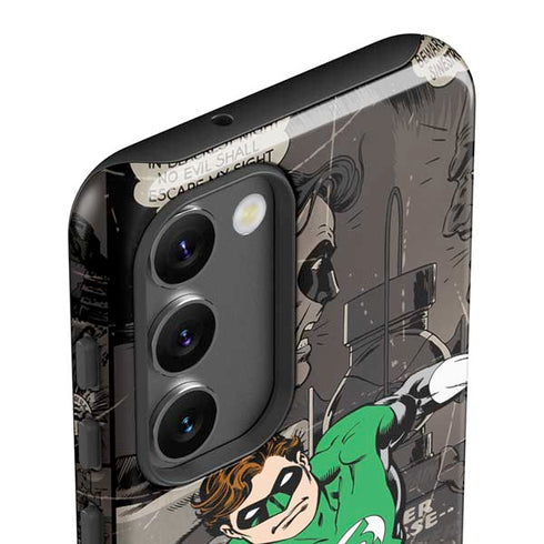 DC Comics Green Lantern Vintage Action Pose Pattern Galaxy S23 Pro Case
