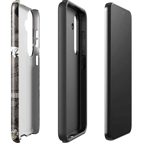 DC Comics Green Lantern Vintage Action Pose Pattern Galaxy S24 Impact Case