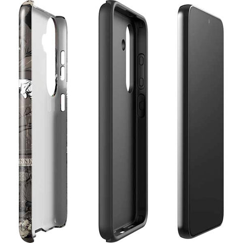 DC Comics Green Lantern Vintage Action Pose Pattern Galaxy S24 Plus Impact Case