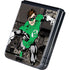 DC Comics Green Lantern Vintage Action Pose Pattern Galaxy Z Flip5 5G Skin