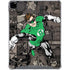 DC Comics Green Lantern Vintage Action Pose Pattern iPad Pro 12.9in (2020) Clear Case