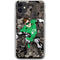 DC Comics Green Lantern Vintage Action Pose Pattern iPhone 11 Clear Case