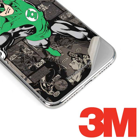 DC Comics Green Lantern Vintage Action Pose Pattern iPhone 11 Pro Skin
