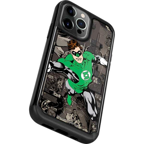 DC Comics Green Lantern Vintage Action Pose Pattern iPhone 13 Pro Cargo Case