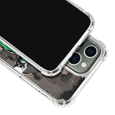 DC Comics Green Lantern Vintage Action Pose Pattern iPhone 13 Pro Clear Case