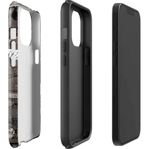 DC Comics Green Lantern Vintage Action Pose Pattern iPhone 13 Pro Max Impact Case