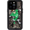 DC Comics Green Lantern Vintage Action Pose Pattern iPhone 14 Pro Waterproof Case