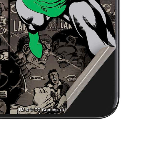DC Comics Green Lantern Vintage Action Pose Pattern iPhone SE (2nd & 3rd Gen) Skin