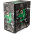 DC Comics Green Lantern Vintage Action Pose Pattern NZXT H510 Compact ATX Mid-Tower Case Skin
