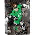 DC Comics Green Lantern Vintage Action Pose Pattern PS5 Console Skin