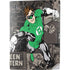 DC Comics Green Lantern Vintage Action Pose Pattern PS5 Digital Edition Console Skin
