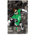DC Comics Green Lantern Vintage Action Pose Pattern PS5 Slim Disk Bundle Skin