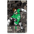 DC Comics Green Lantern Vintage Action Pose Pattern PS5 Slim Disk Console Skin