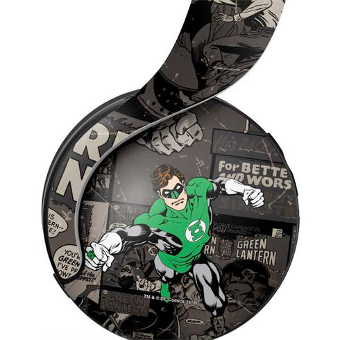 DC Comics Green Lantern Vintage Action Pose Pattern PULSE 3D Wireless Headset for PS5 Skin