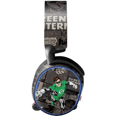DC Comics Green Lantern Vintage Action Pose Pattern SteelSeries Arctis 3 Skin